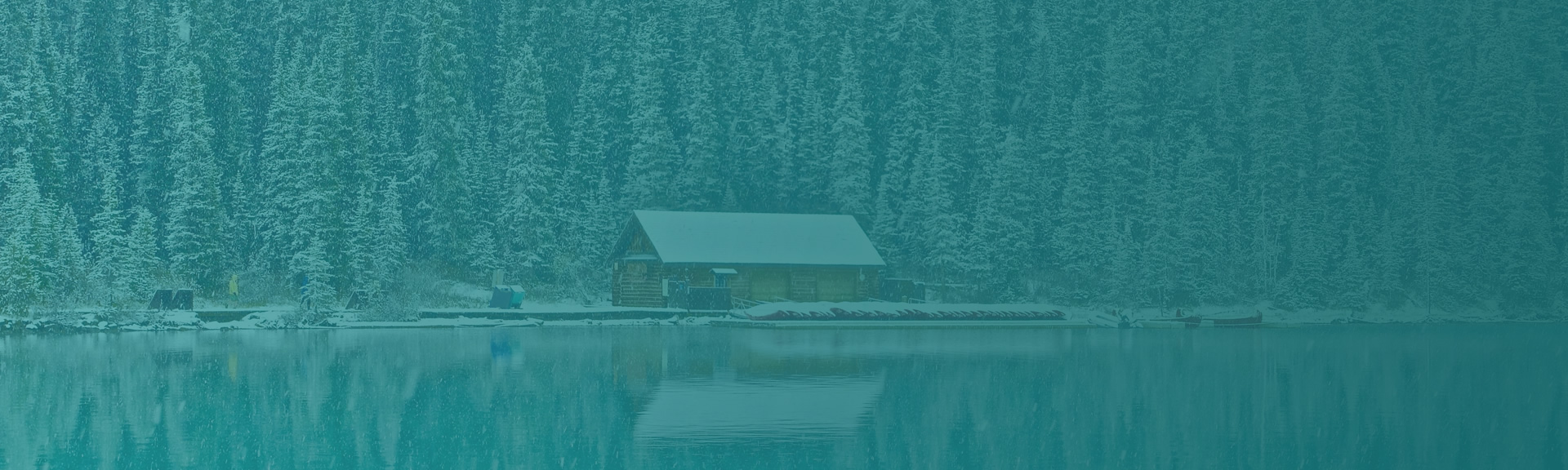 Pay Per Click Advertising Services - Cabin in the Woods, on the Lake - Background Image | Digital C4
