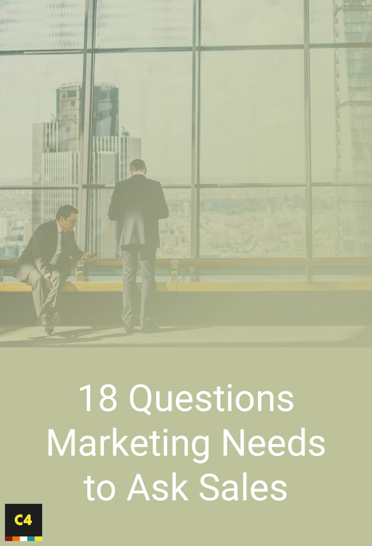 18 Questions Marketing Needs to Ask Sales - Pinterest