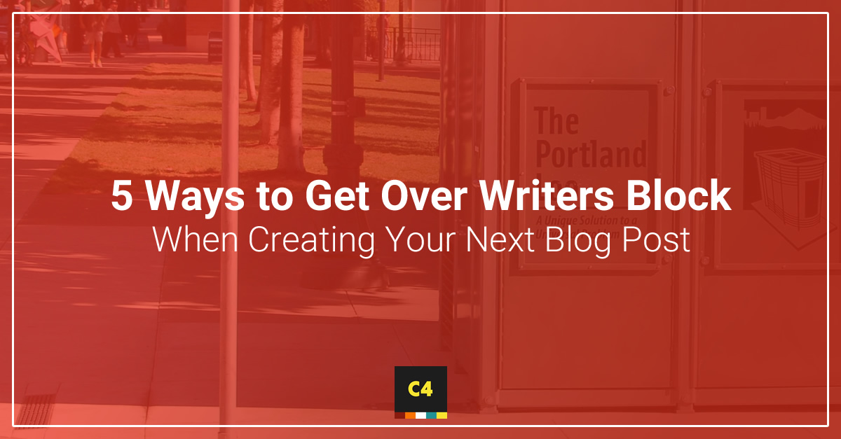 how to get past writers block