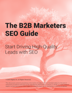 The B2B Marketers SEO Guide for 2025